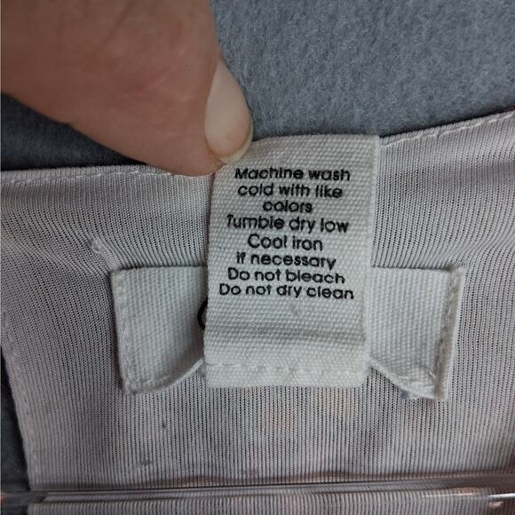 Japna Dress Women's Medium Long Sleeves V-Neck Pink Feminine Layered Boho - Picture 10 of 13